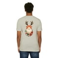 thumbnail image 4 of Enchanted Forest Santa: Festive Holiday Tee- Unisex CVC Jersey T-shirt, 4 of 4