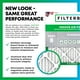 thumbnail image 3 of Filterbuy Filtro de aire 18x20x1 MERV 8 Dust Defense (paquete de 2) Reemplazo de filtros de aire plisados ​​para horno HVAC AC (tamaño real: 17.50 x 19.50 x 0.75 pulgadas), 3 of 9