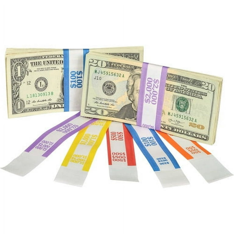 Sparco White Kraft ABA Bill Straps - 1000 Wrap(s)Total $50 in $1 Denomination - Kraft - Orange - 1000 / Pack Sparco White Kraft ABA Bill Straps - 1000 Wrap(s)Total $50 in $1 Denomination - Kraft - Orange - 1000 / Pack
