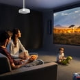 thumbnail image 3 of 1PCS Support de Plafond pour Projecteur Support Universel pour Projecteur Mini Support de Projecteur Rotation 90° 360° Support Mural en Aluminium, 3 of 4