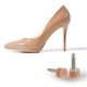 thumbnail image 5 of 6 Pares TPU Alto Tacón Puntas Zapatos Reemplazo Tapa para Mujeres Alto Tacón Zapatos 3mm Pasador, 10x9mm U Forma Tacón Reparación Tapas, Beige, 5 of 5