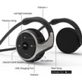 thumbnail image 5 of Auriculares detrás de la cabeza, auriculares con banda para el cuello, ligeros, 5 of 5