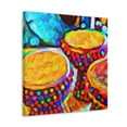 thumbnail image 2 of Bongos in Pointillism - Canvas, 2 of 10