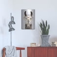 thumbnail image 4 of Luxe Metal Art 'Hip Llama III' by Victoria Borges, Metal Wall Art, 16" x 24", 4 of 9