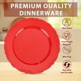thumbnail image 5 of Disposable Plates - Premium Hard Plastic Plates for Wedding and Party Use., 5 of 6