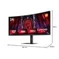 thumbnail image 2 of Monitor Gamer Xiaomi G34WQi US 34 Pulgadas 2K 2560p 180Hz, 2 of 9