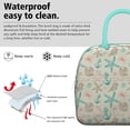 thumbnail image 3 of Lunch Bag Lunch Box for Women Reusable Insulated Lunch Bags,Water-Resistant Cute Beach Theme Cooler Lunch Tote Bag, Large Capacity for Work Travel Picnic, 3 of 6