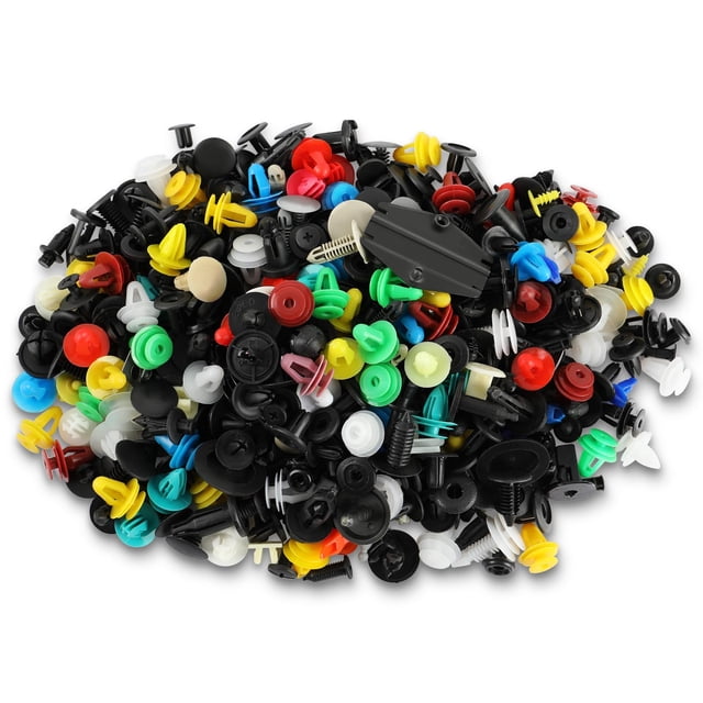 Clips de fijación MOTOALL para GM Ford Chrysler Toyota, 500 unidades