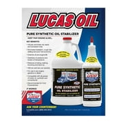 Lucas Oil 10131 High Performance Engine Synthetic Stabilizer Automotive Additive, Gal, 1 gal