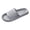 Grey, variant on CPNG Women Men Bathroom Home Waterproof Lightweight Shoes Solid Non Slip Breathable Massage Soft Sole Quick Drying Slipper Comfortable Flat Shoes Mens Soft Slippers