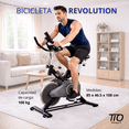 thumbnail image 3 of Bicicleta Fija Revolution Spinning Con Monitor De Pulso Y Display Multifunción, 3 of 8