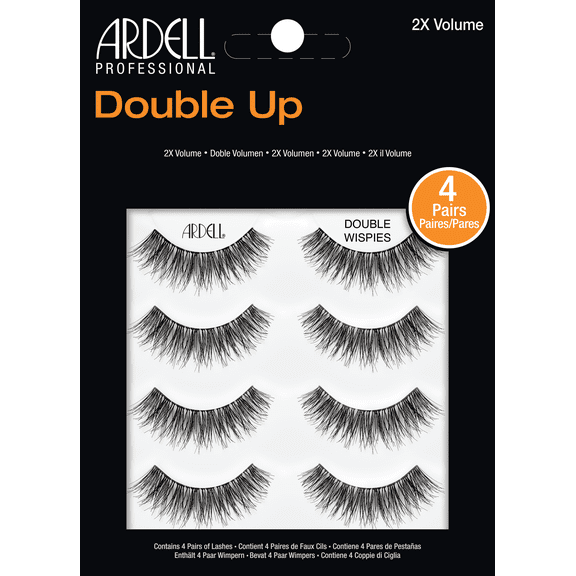 Ardell Double Up Lash 4 Pack, Wispies