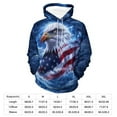 thumbnail image 7 of LAOLIUSN Men's American Flag Bald Eagle Graphic Hoodie, 3D Patriotic Theme Sweatshirt, All-Over Print Pullover, S-4XL, 7 of 7