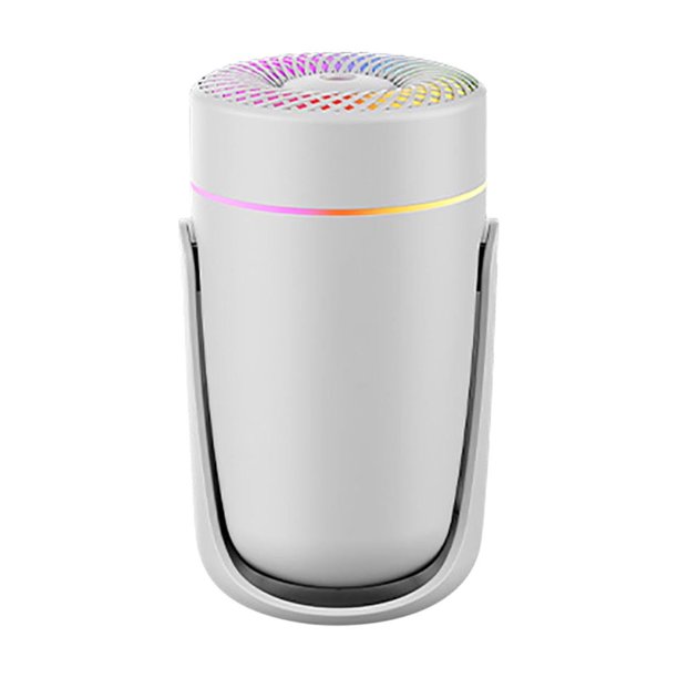 Herunwer USB Shaking Head Humidifier, Portable Personal Mini Cool Mist Diffuser for Home, Office, and Car