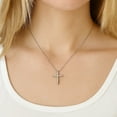 thumbnail image 2 of Faith Cubic Zirconia Cross Necklaces, 2 of 11