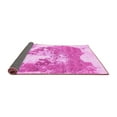 thumbnail image 2 of Ahgly Company Indoor Rectangle Abstract Pink Modern Area Rugs, 2' x 5', 2 of 4