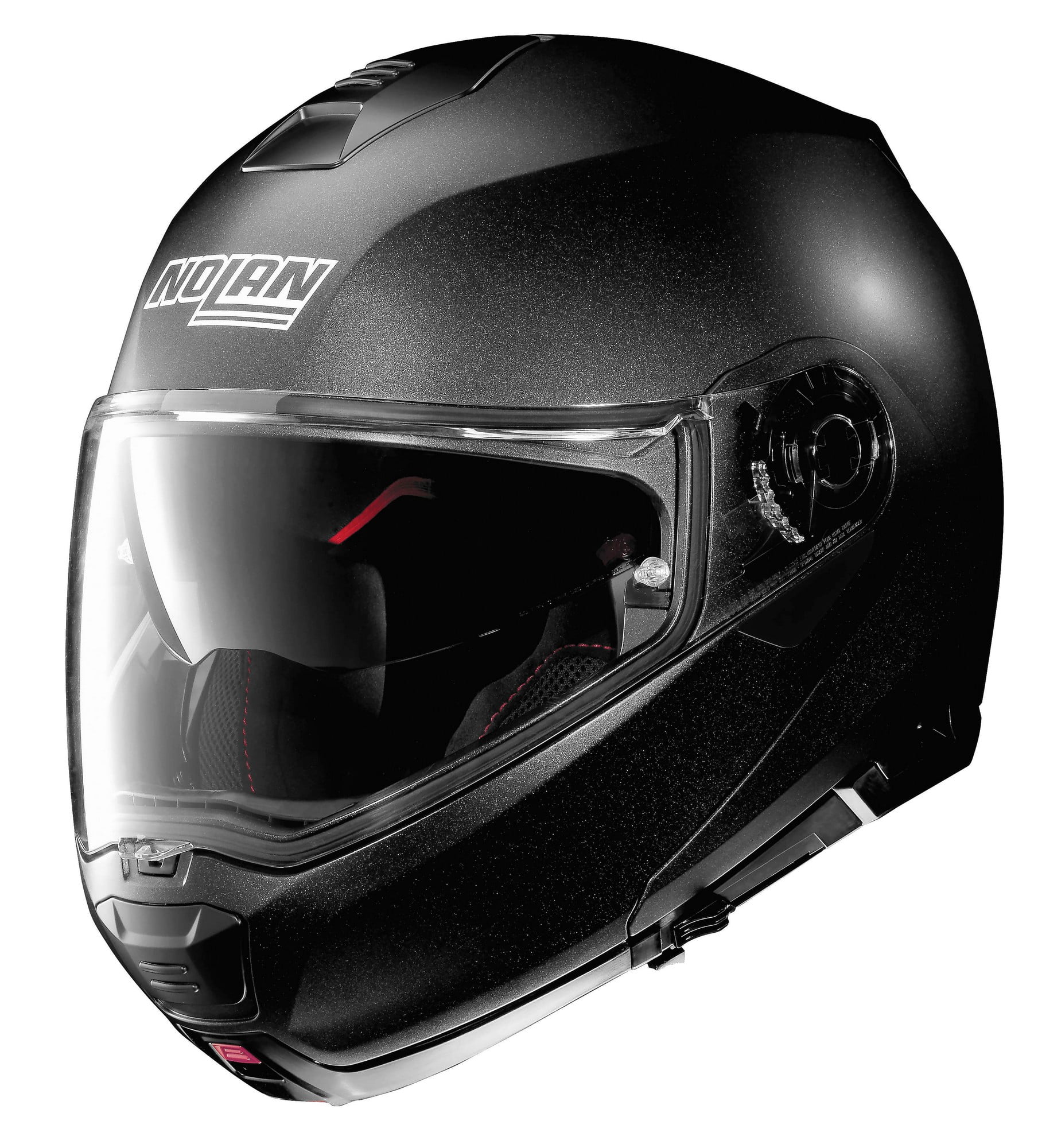 Nolan N1005 Solid Modular Motorcycle Helmet Black Graphite XL