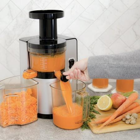Omega - Vertical Slow Masticating Juicer - Silver