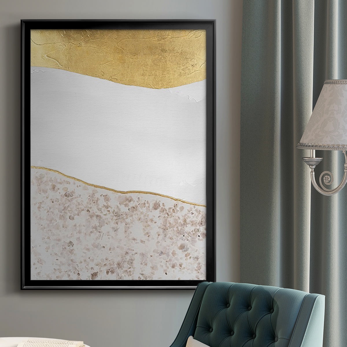 Whitestone I Premium Framed Print, in Gold, Black, or Silver - Ready to Hang