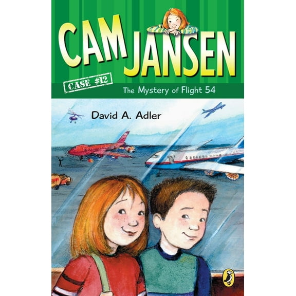 Cam Jansen CAM Jansen: The Mystery of Flight 54 #12, Book 12, (Paperback)