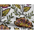 thumbnail image 5 of oneOone Rayon Orange Fabric Leaves & Clover Sewing Craft Projects Fabric Prints By Yard 56 Inch Wide-8M, 5 of 5
