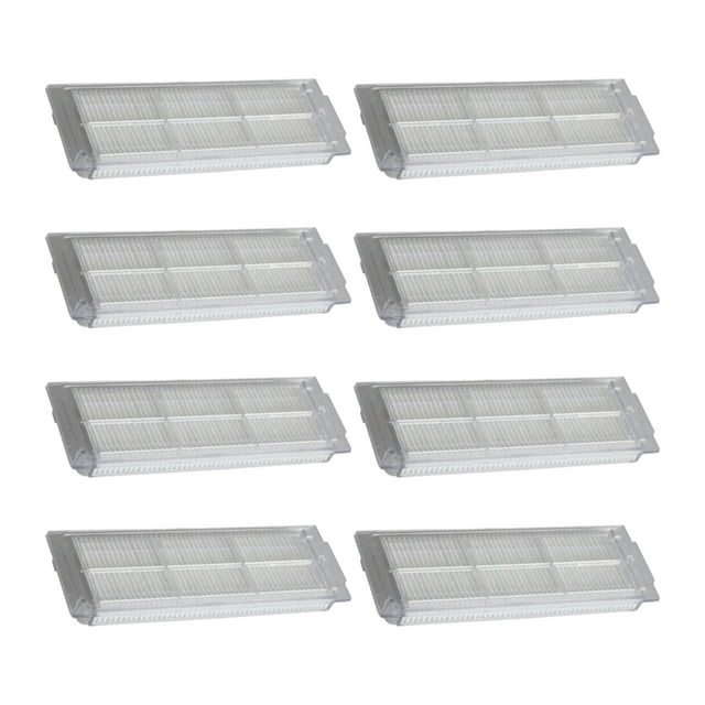 Ounissouiy 8 piezas de repuesto para robot aspirador ecológico, color blanco, elección sostenible Electrodomésticos