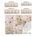 thumbnail image 2 of Curtain Valance for WindowsPastoral Style Wildflower Field Kitchen Valances Rod Pocket Short Curtains,Blooming Floral Botanical Window Treatment Panel for Living Room Bathroom Bedroom, 2 of 8