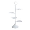 thumbnail image 2 of Cupcakes Ladder Stand Table Decoration Four Heads Cake Stand Metal Display Plate, 2 of 7