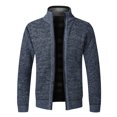 thumbnail image 1 of Suéter tipo cárdigan de punto para hombre, chaqueta de terciopelo, holgado, de talla grande, estilo coreano, para otoño e invierno, 1 of 6
