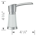 thumbnail image 2 of Artona Soap Dispenser - PVD Steel/White, 2 of 2