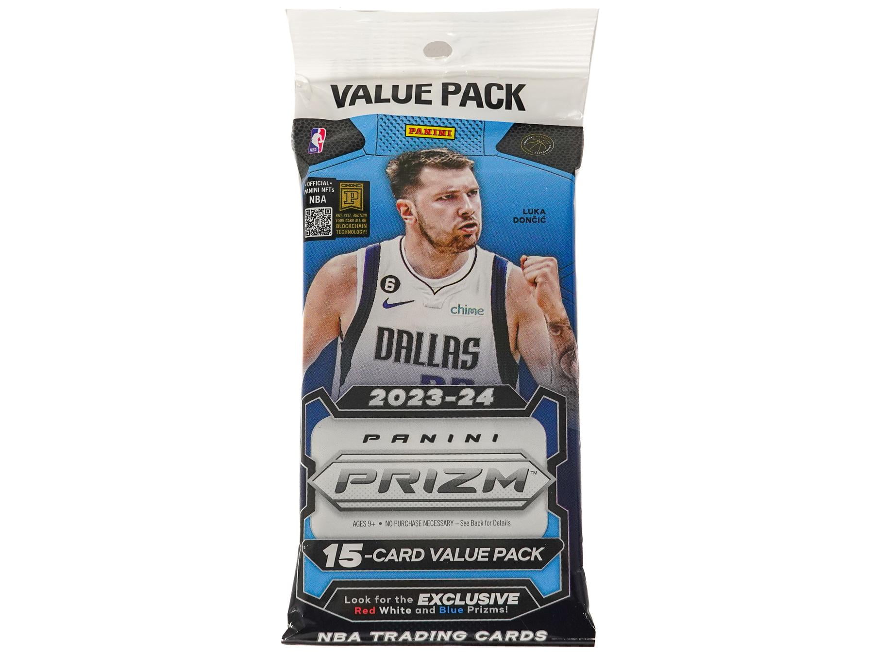 Panini Prizm 2023-24 NBA Basketball Trading Cards - 12pk Fat Panini Prizm 2023-24 NBA Basketball Trading Cards - 12pk Fat