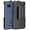 Navy Blue, variant on Case with Clip for Google Pixel 7a Phone (2023), Nakedcellphone Rugged Shield Cover and [Rotating Ratchet] Belt Clip Holster [Matte Grip Texture] - Olive OD Green