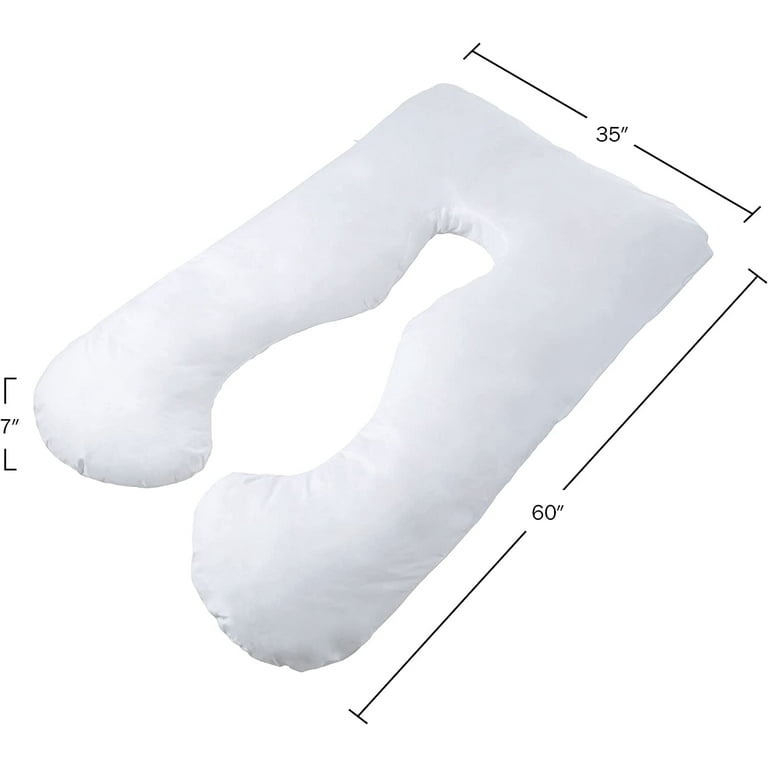 Maternity Pillow U Shape， Pregnancy Pillows for Sleeping， Body Pillow， Full  Body Pillow，Back Hip Leg Abdominal Support Soft and Comfortable Maternity