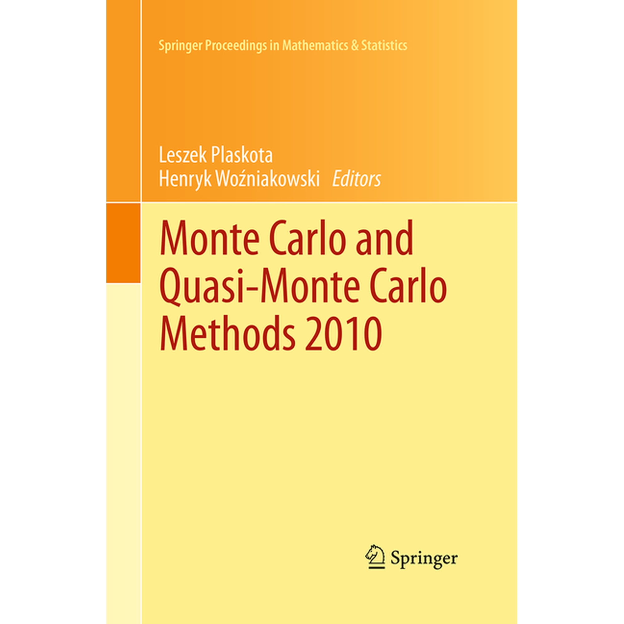 Springer Proceedings in Mathematics & St Monte Carlo and Quasi-Monte Carlo Methods 2010, Book 23, (Paperback)
