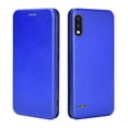 thumbnail image 1 of Case for LG K22 Magnetic Carbon Fiber Leather Folio Flip Case with Card Holder Kickstand, 1 of 5