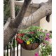 thumbnail image 5 of DETONY - Juego de 6 cadenas colgantes de 24 pulgadas para jardineras, comederos para pájaros, cestas colgantes negras, cadena para macetas, cadena para colgar plantas de jardín de 3 puntos, 5 of 8