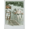 thumbnail image 2 of Henri-Gabriel Ibels 11x14 Black Ornate Wood Framed Double Matted Museum Art Print Titled: Original Drawing for the Masters of the Poster (1898), 2 of 5