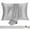 Light Gray, variant on Mulberry Silk Pillowcase for Hair and Skin, 2 Pack Natural Silk Pillowcase Both Sides 16 momme Grade 6A Silk, Soft Breathable Smooth Silk Pillow Cover - Standard,Light Gray(Standard)