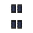 thumbnail image 3 of Inteprter 2 piezas Patio luz Solar camino pasarela lámpara de pared jardín paisaje detección automática luces de cubierta iluminación Type1 NO1, 3 of 6