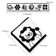 thumbnail image 4 of Libro de Tela para bebé 12 Patrones Alto Contraste de Doble Cara Juguete de Educación Temprana para Bebés de 0 a 12 Meses Regalo Perfecto para Baby Shower ANGGREK  Otros, 4 of 7