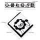 thumbnail image 5 of Juguete de educación temprana Jadeshay libro blando para bebés en blanco y negro juguetes sensoriales, 5 of 7