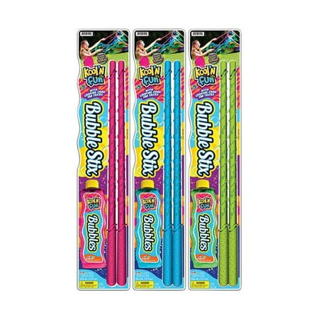 UPC 075656015104 product image for Ja-Ru 9714783 Kool N Fun Bubble Set with Wand, Assorted - Pack of 6 | upcitemdb.com