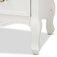 thumbnail image 5 of Baxton Studio Amalie 4-Drawer Accent Dresser in White and Oak Finished, 5 of 10
