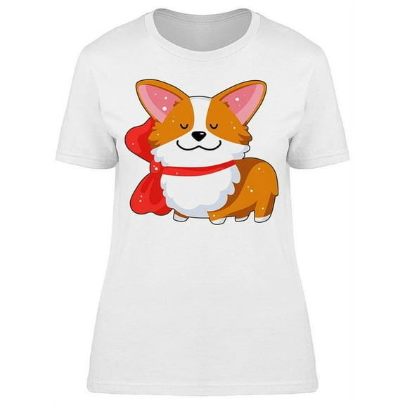 Icon Of A Smiling Corgi T-Shirt Women -Image by Shutterstock, Female Medium