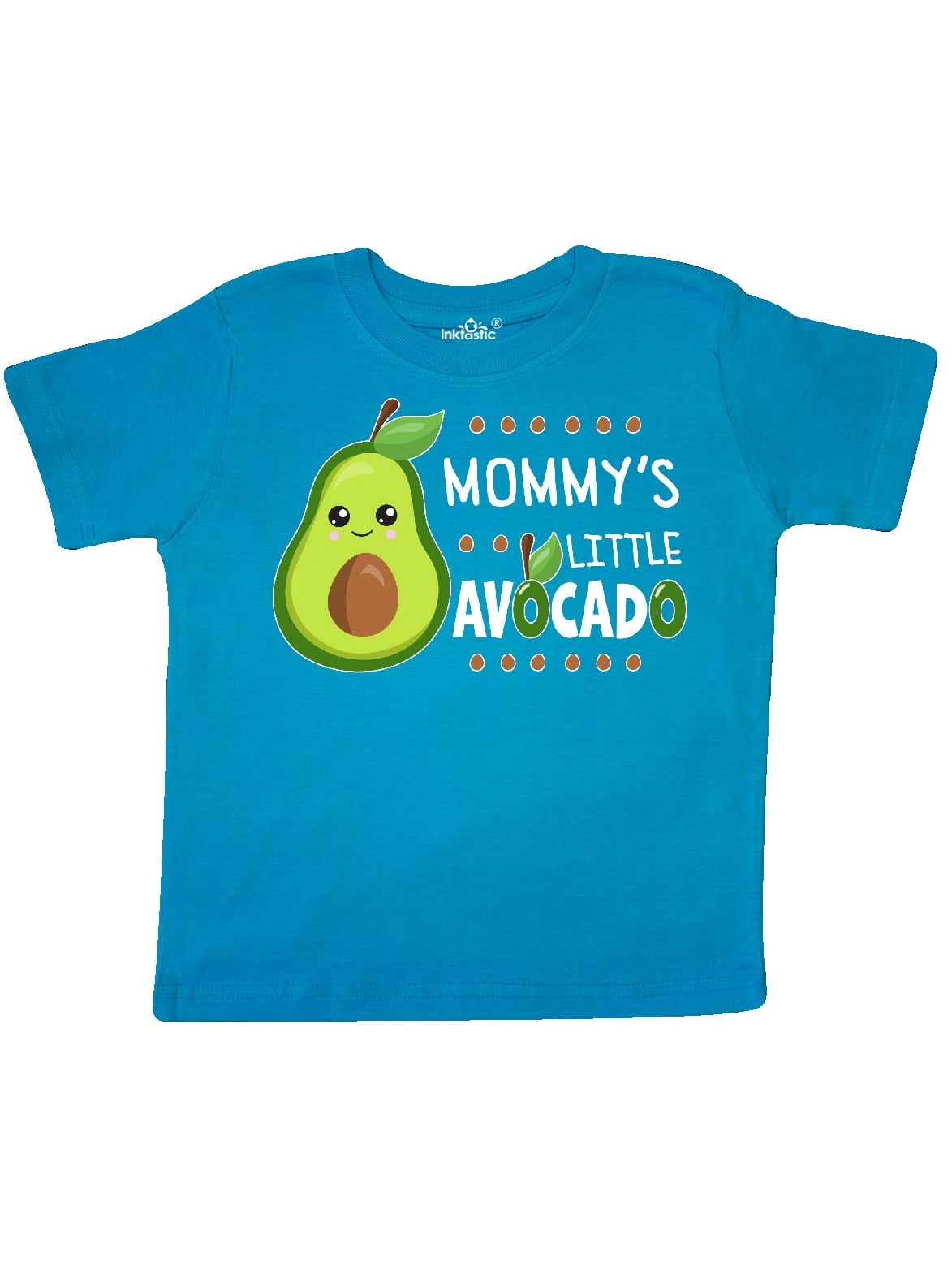 INKtastic Mommy's Little Avocado with Cute Baby Avocado Toddler T