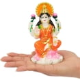 thumbnail image 5 of IBA Indianbeautifulart Indian Goddess Lakshmi Resin Idol Auspicious Hindu Goddess Figurine For Living Room Home Décor-GB, 5 of 7