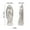 Vintage Gray, variant on Cross-Border Customizable Label Dropshipping 20CM Classical Mexican Figurine Indoor Mother's Day Decoration Resin Craft