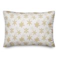 thumbnail image 2 of Creative Products Cream Snowflakes 20 x 14 Spun Poly Pillow, 2 of 3