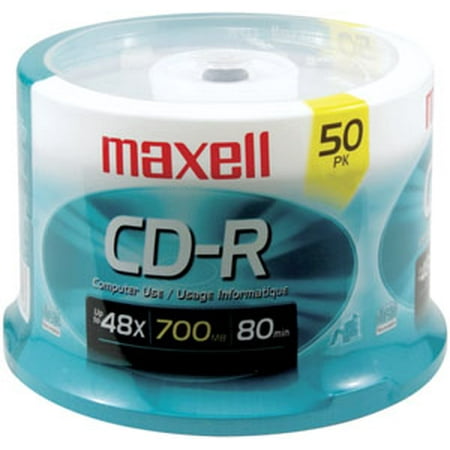 

Maxell MAXELL 623251/648250 700MB 80-Minute CD-Rs (50-ct Spindle) / Each