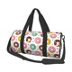 thumbnail image 1 of Balery Colorful Donuts Bolsa de Gimnasio para Mujeres y Hombres, Bolsa de Viaje Impermeable, Bolsa de Fin de Semana con Compartimento para Zapatos y Bolsillo Húmedo, 1 of 6